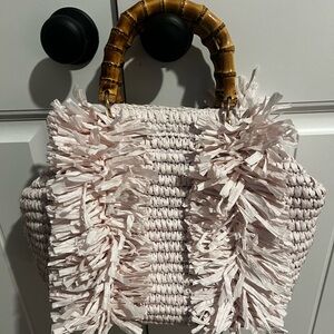Chicos fancy straw bag